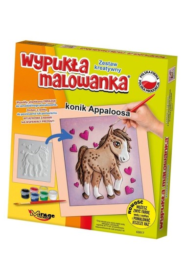 Wypukła malowanka Konik Appaloosa