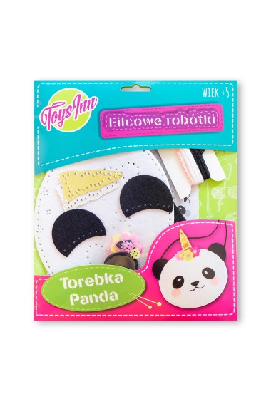 Filcowa torebka na ramię Panda STnux