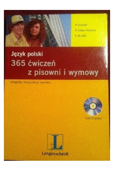 Język polski 365 ćwiczeń z pisowni i wymowy