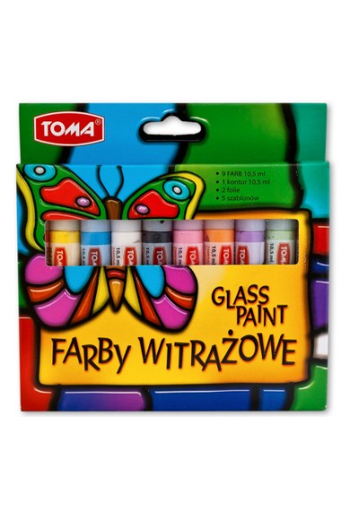 Farby witrażowe glass paint