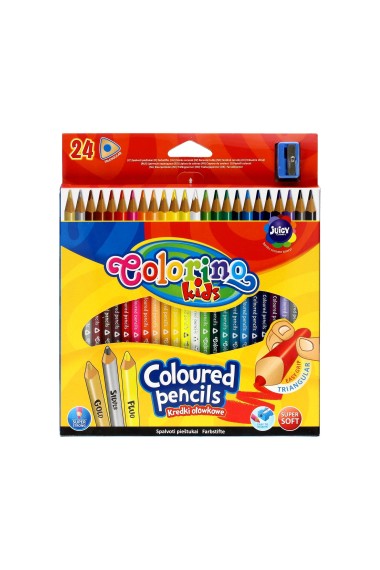 KREDKI OŁÓWKOWE 24 COLORINO