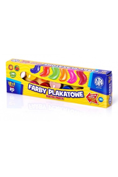 FARBY PLAKATOWE 12 + 1 KOL. ASTRA 20 ML