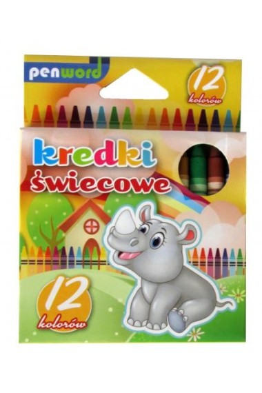 KREDKI ŚWIECOWE 12 PENWORD