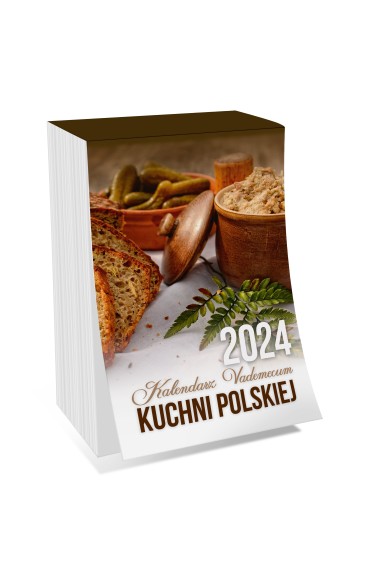 Kalendarz 2024 zdzierak Kuchnia polska 