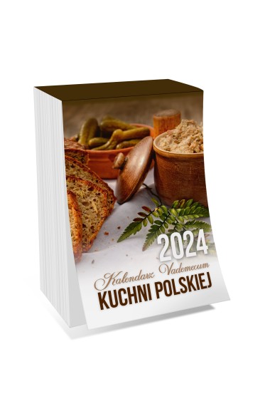 Kalendarz 2024 zdzierak Kuchnia polska 