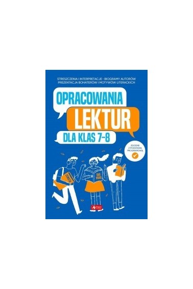 Opracowania lektur dla klas 7-8