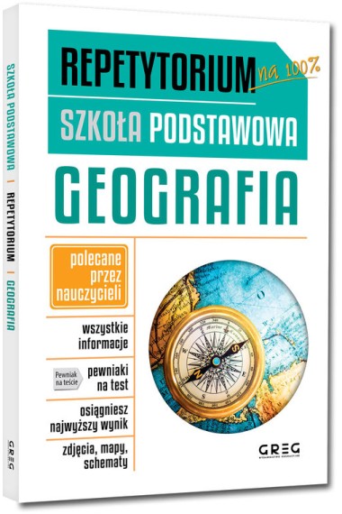 Repetytorium na 100 % Geografia szkoła podstawowa