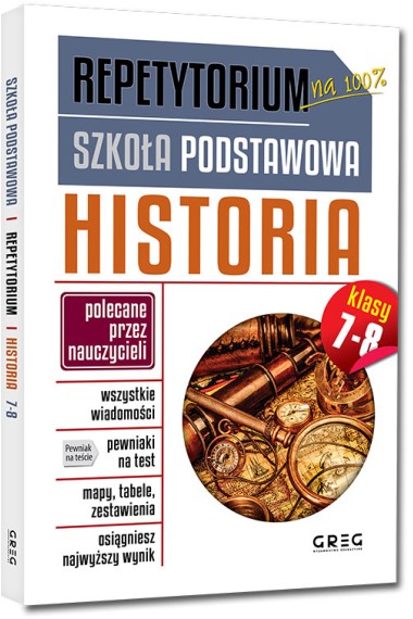 Repetytorium na 100% Historia SP klasy 7-8