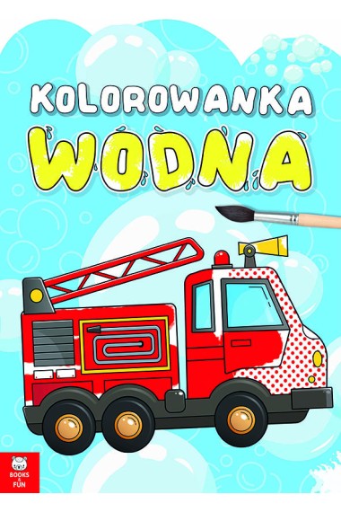 Kolorowanka wodna Pojazdy