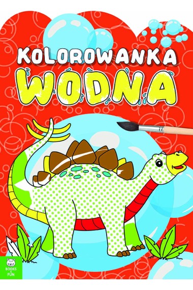 Kolorowanka wodna Dinozaury