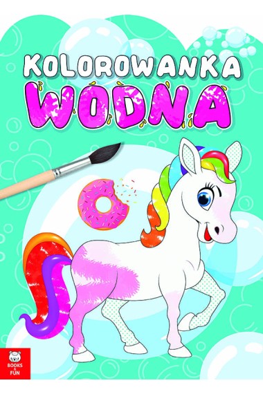 Kolorowanka wodna Kucyki