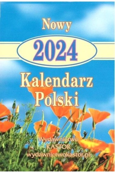 Kalendarz 2024 zdzierak Polski