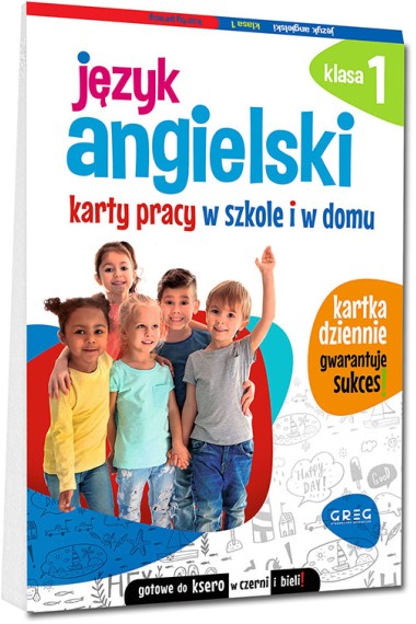 Język angielski karty pracy w szkole i w domu kl.1