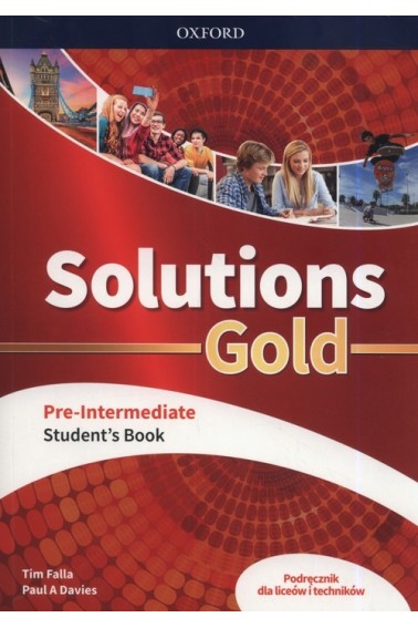 SOLUTIONS GOLD PRE INTERMEDIATE SB 2019