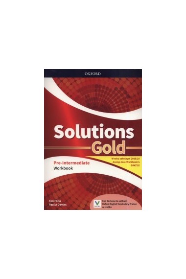 SOLUTIONS GOLD PRE INTERMEDIATE WB 2019