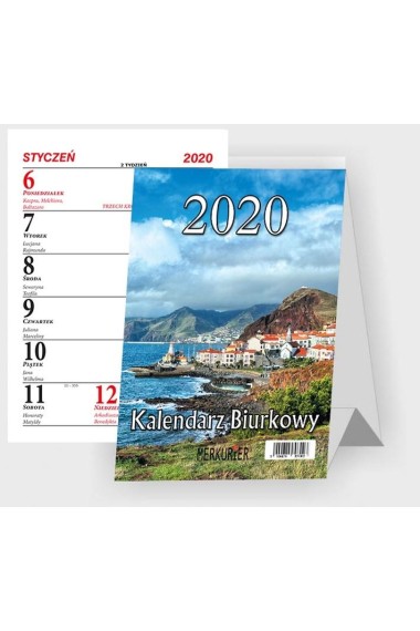 Kalendarz 2024 Biurkowy Merkurier B1 