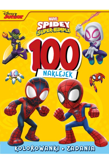 100 naklejek. Marvel Spidey i Super-kumple