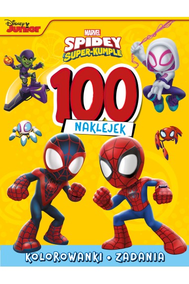 100 naklejek. Marvel Spidey i Super-kumple