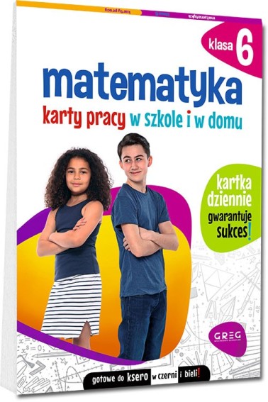 Matematyka klasa 6 Karty pracy w szkole i w domu