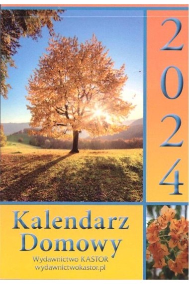 Kalendarz 2024 zdzierak domowy