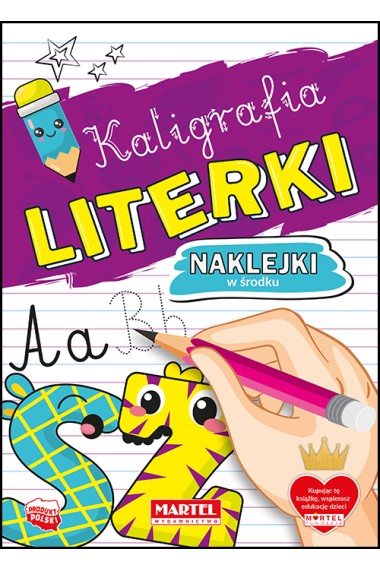 Kaligrafia Literki z naklejkami