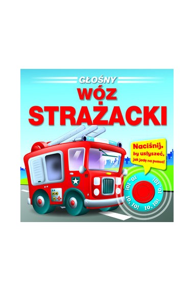 Głośny wóz strażacki