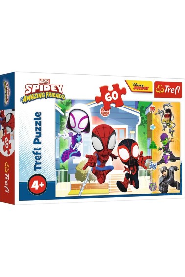 Puzzle 60 W świecie Spidey'a TREFL