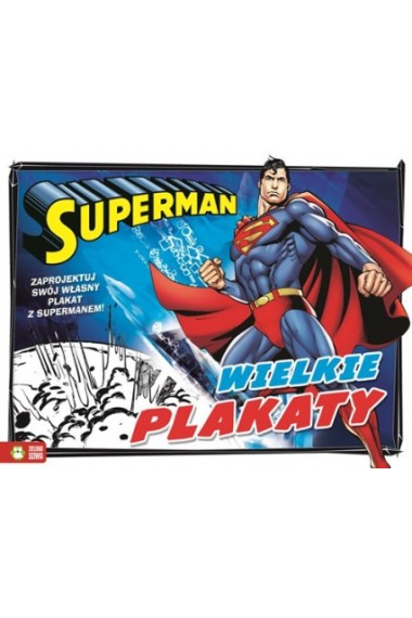 Superman Wielkie plakaty kolorowanka