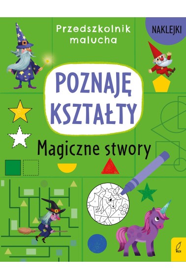 Przedszkolnik malucha Poznaję kształty Magiczne 