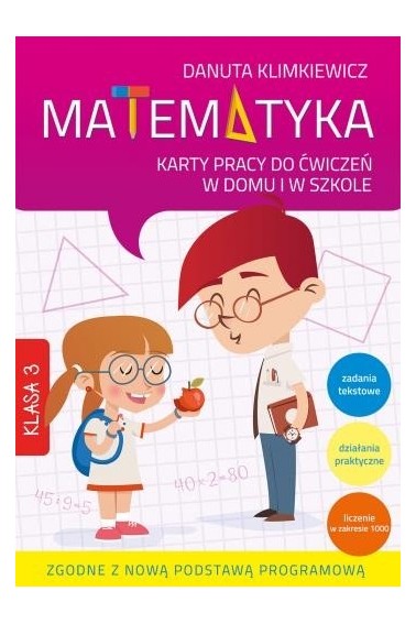 Matematyka kl 3 karty pracy do ćwiczeń w domu 