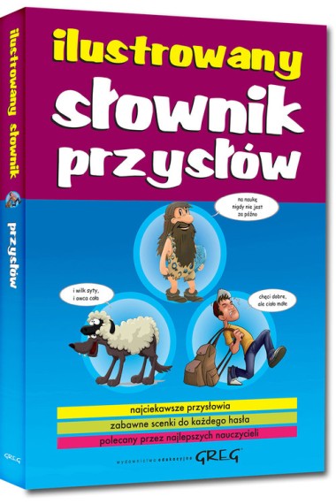 Ilustrowany słownik przysłów tw Greg