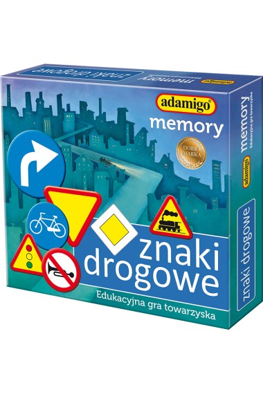 GRA MEMORY ZNAKI DROGOWE ADAMIGO