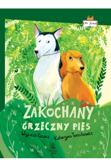 Zakochany grzeczny pies