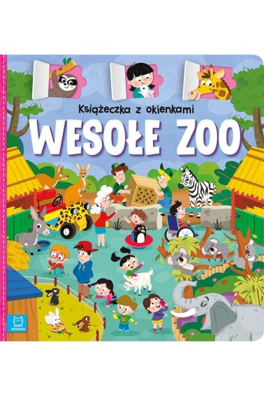 Książeczka z okienkami. Wesołe zoo