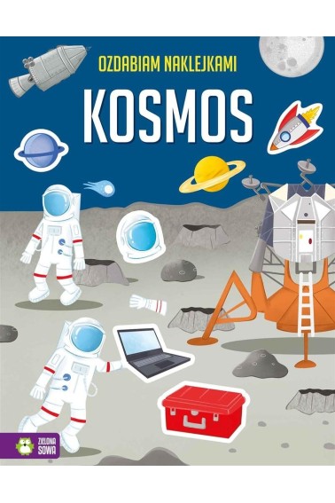 Ozdabiam naklejkami. Kosmos