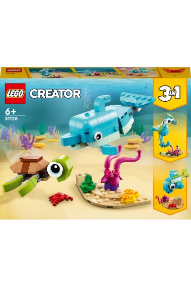 Lego CREATOR 31128 Delfin i żółw