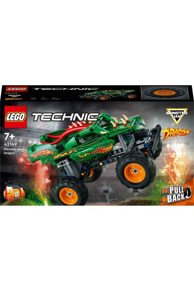 Lego TECHNIC 42149 Monster Jam Dragon