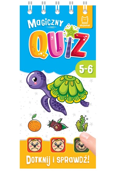 Magiczny Quiz z żółwikiem 5-6 lat