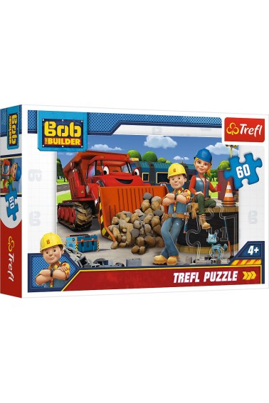 Puzzle 60 Bob i Wendy/Bob Budowniczy TREFL