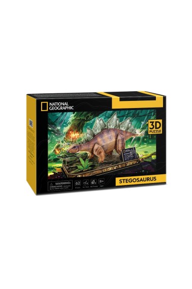 Puzzle 3D Stegozaur National Geographic