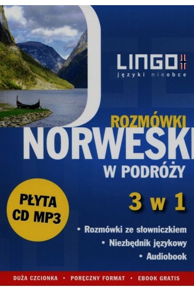 Norweski w podróży Rozmówki 3 w 1 +CD Promocja