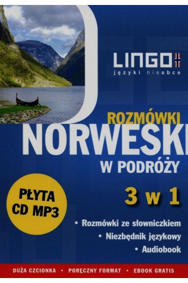 Norweski w podróży Rozmówki 3 w 1 +CD Promocja