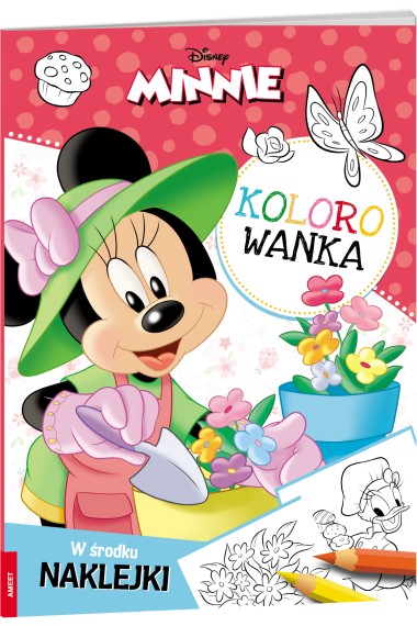 Minnie. Kolorowanka