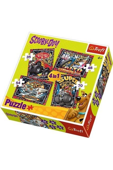 Puzzle 35 Scooby-Doo Trefl