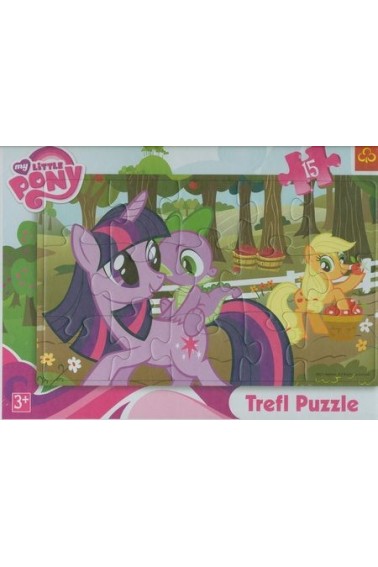 PUZZLE RAMKOWE TREFL W SADZIE