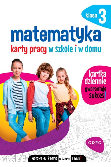 Matematyka SP 3 Karty pracy w szkole i w domu