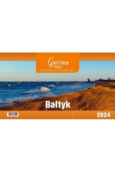 Kalendarz 2024 Biurkowy Galileo Bałtyk