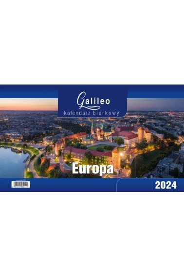 Kalendarz 2024 Biurkowy Galileo Europa