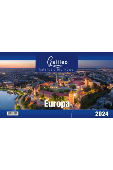 Kalendarz 2024 Biurkowy Galileo Europa