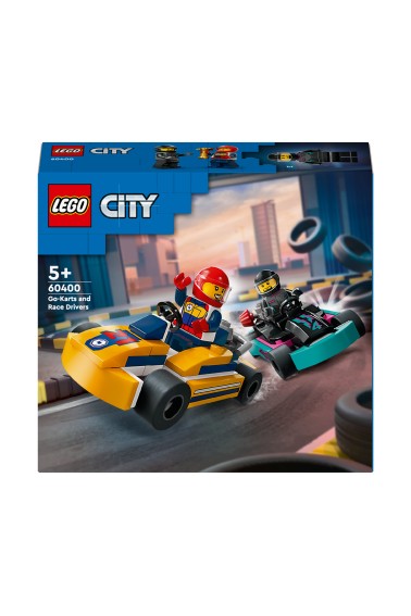 Lego CITY 60400 Gokarty i kierowcy wyścigowi